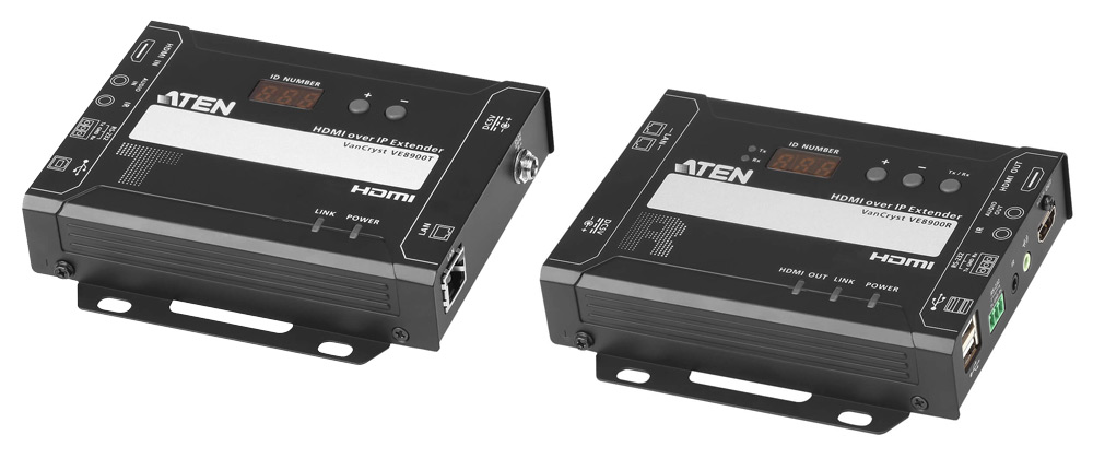 ATEN ビデオ延長器用トランスミッター HDMI Video over IP  ■▼115-2869 VE8900T  1台 - 1